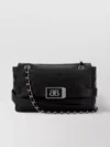 Balenciaga Leather Modu Shoulder Bag With Chain Strap