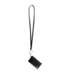 Balenciaga Leather Monaco Card Holder In Black