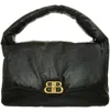 Balenciaga Leather Monaco Large Sling Bag In Black