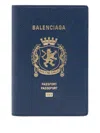 Balenciaga Logo-embellished Passport Holder