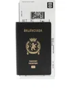 Balenciaga Black Passport Long 1 Ticket Wallet In Black