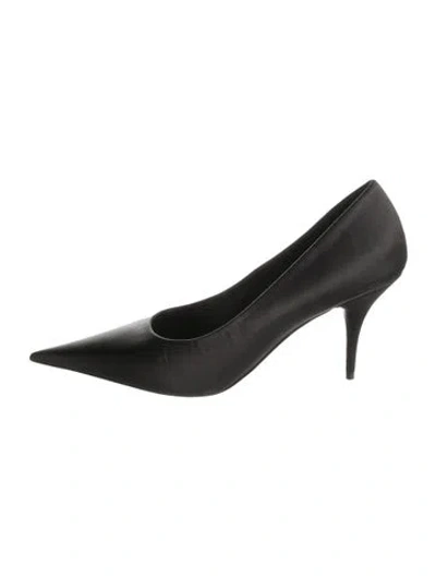 Pre-owned Balenciaga Leather Pumps In Black