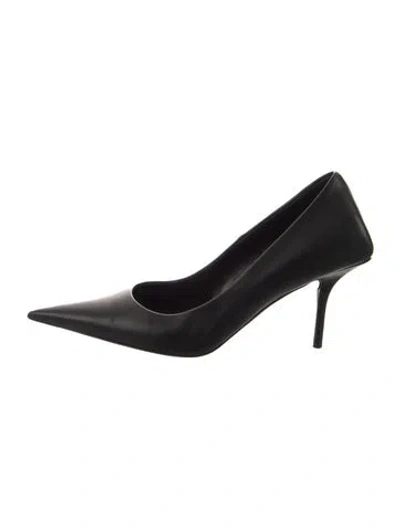Pre-owned Balenciaga Leather Pumps In Black