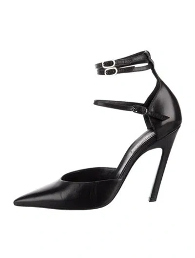 Pre-owned Balenciaga Leather Pumps In Black