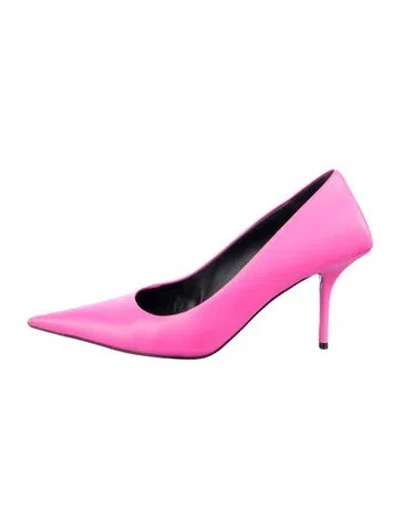 Pre-owned Balenciaga Leather Pumps In Pink