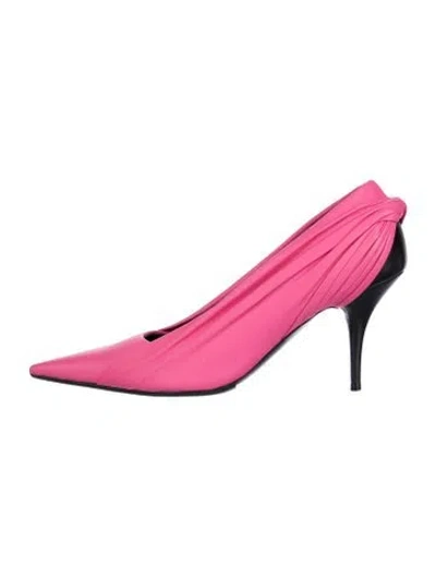 Pre-owned Balenciaga Leather Pumps In Pink
