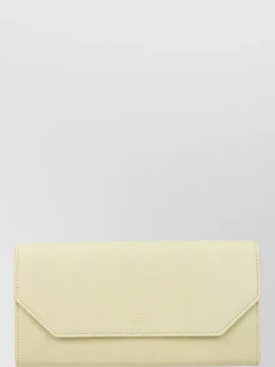 Balenciaga Leather Purse In Neutral