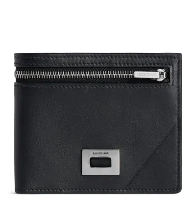 BALENCIAGA LEATHER RODEO BIFOLD WALLET