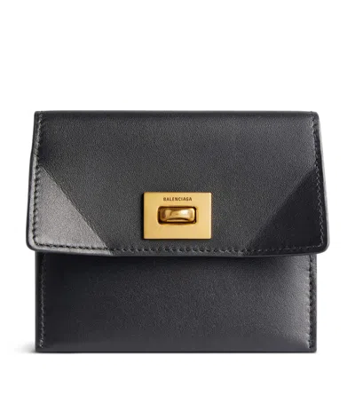 BALENCIAGA LEATHER RODEO CARD HOLDER