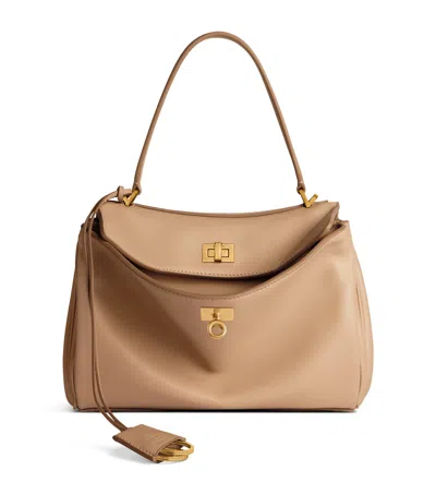 BALENCIAGA LEATHER RODEO TOP HANDLE BAG