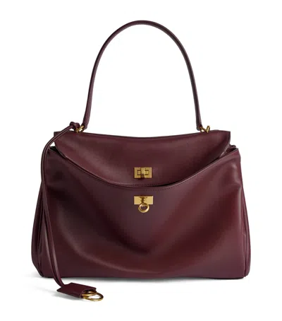 BALENCIAGA LEATHER RODEO TOP-HANDLE BAG