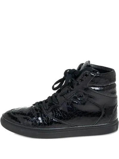 Pre-owned Balenciaga Leather Sneakers