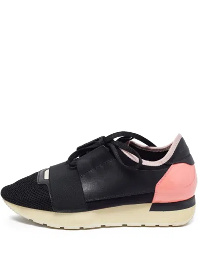 Pre-owned Balenciaga Leather Sneakers