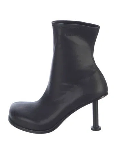 Pre-owned Balenciaga Leather Sock Boots In Multi