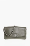Balenciaga Leather Soft Flap Shoulder Bag