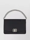Balenciaga Leather Strap Chain Handle Shoulder Bag