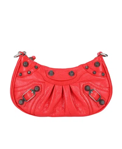 BALENCIAGA BALENCIAGA LE CAGOLE ZIPPED MINI SHOULDER BAG