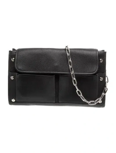 Pre-owned Balenciaga Leather Tool Bag In Black