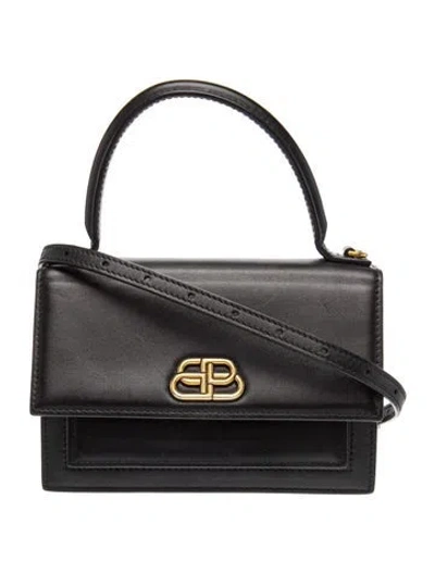 Pre-owned Balenciaga Leather Top Handle Bag In Multi