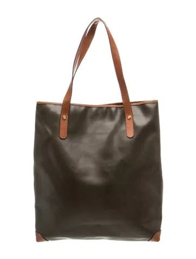 Pre-owned Balenciaga Leather Tote In Brown