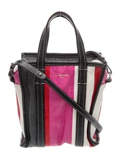 Pre-owned Balenciaga Leather Tote In Pink