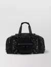 Balenciaga Leather Travel Bag Le Cagole In Black
