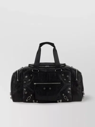 BALENCIAGA LEATHER TRAVEL BAG LE CAGOLE