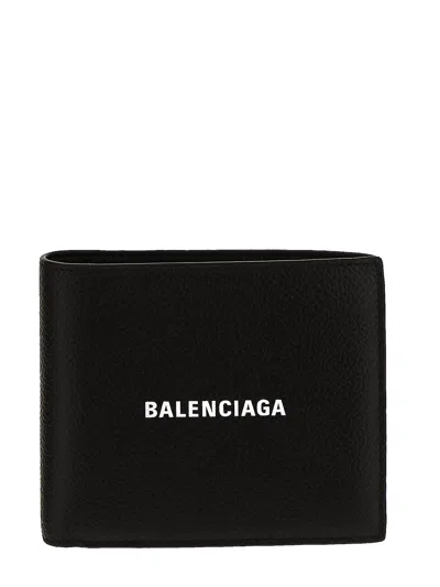 Balenciaga Leather Wallet In Multicolor