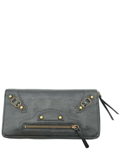 Balenciaga Leather Wallet City (authentic Pre-loved)