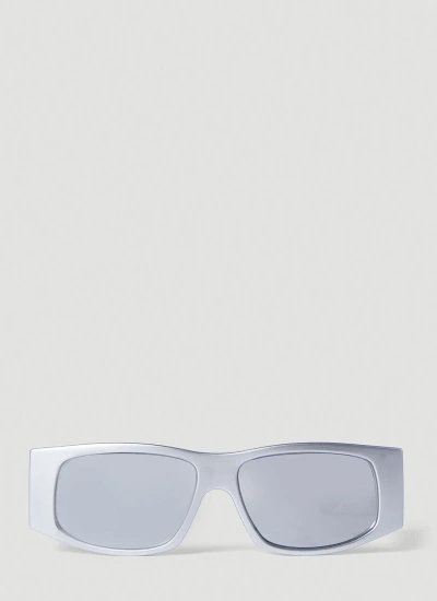 Balenciaga Led Sunglasses In Silver