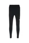 Balenciaga Reflective-logo Leggings In Black