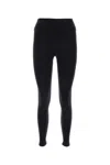 Balenciaga Activewear Logo Leggings In Black