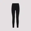 Balenciaga Black Skinny Trousers In Black Reflective