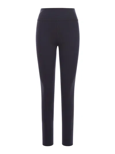 Balenciaga Black Stretch Nylon Leggings