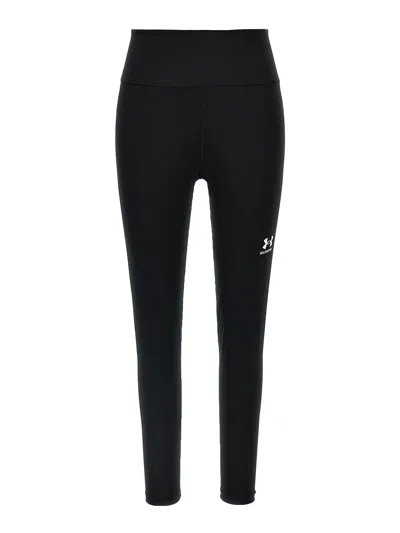 Balenciaga X Under Armour Cotton Leggings In Black