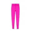 Balenciaga Fuchsia Stretch Skinny Trousers In Pink