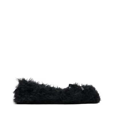 BALENCIAGA BALENCIAGA LEOPOLD BALLERINA FLATS