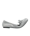 Balenciaga Leopold Ballerina Shoes In Gray