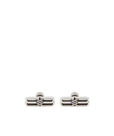 Balenciaga Licence Bb Earrings In White