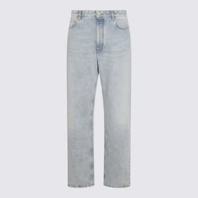 Balenciaga Light Blue Cotton Denim Jeans