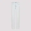 Balenciaga Cut-off Waistband Jeans In Blue