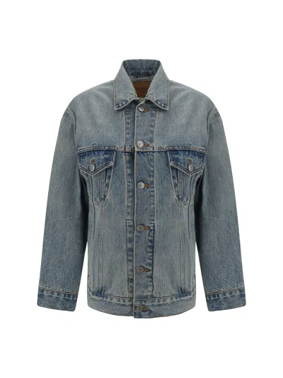 Balenciaga Light Blue Denim Hourglass Jacket