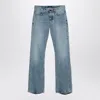 Balenciaga Light Jeans With Distressed Hem