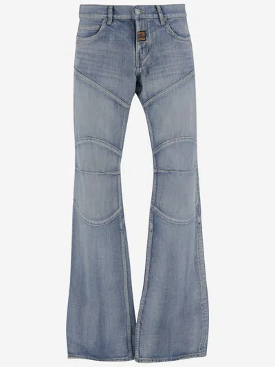 Balenciaga Light Blue Seam-detail Jeans