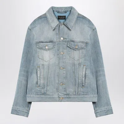 BALENCIAGA BALENCIAGA LIGHT DENIM JACKET