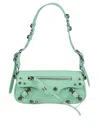 Balenciaga Women Light Green Leather Le Cagole Sling Xs Shoulder Bag In Green