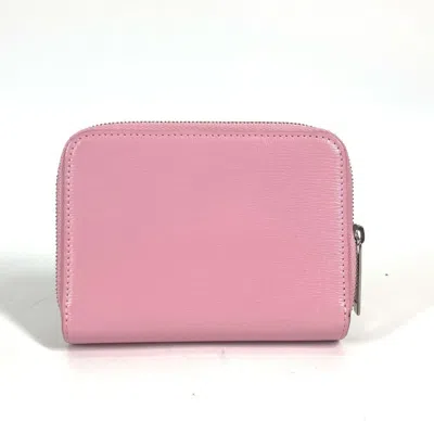 Pre-owned Balenciaga Light Pink Leather Wallet (bi-fold) ()