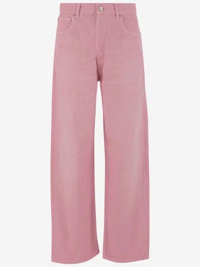 Balenciaga Light Pink Loose Fit Jeans