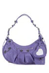 Balenciaga Light Purple Leather Le Cagole S Shoulder Bag