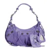 Balenciaga Light Purple Leather Le Cagole S Shoulder Bag